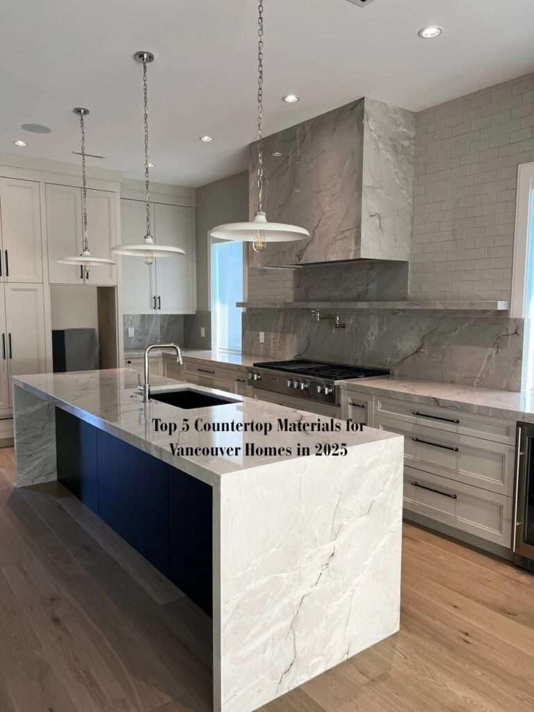 Top 5 Countertop Materials for Vancouver Homes