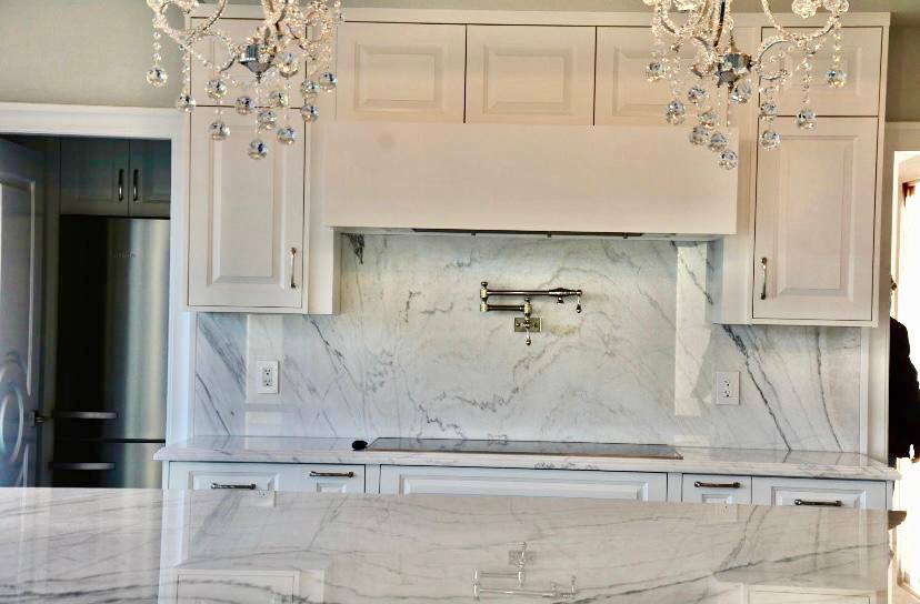 Novo Bianco Marble Countertops