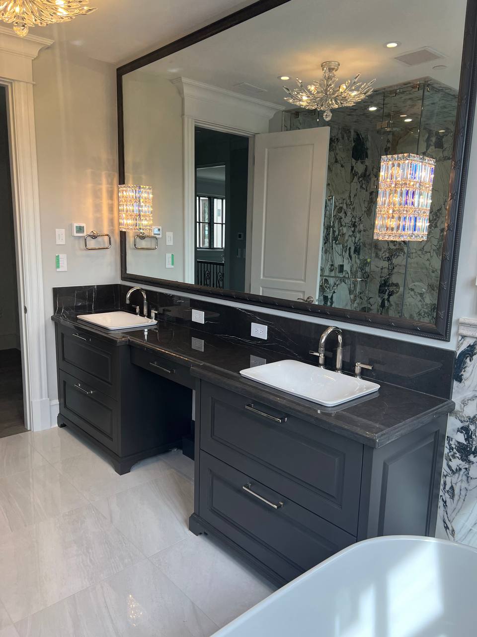 Pietra Gray Marble Vanity
