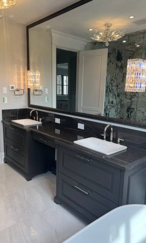 Pietra Gray Marble Vanity