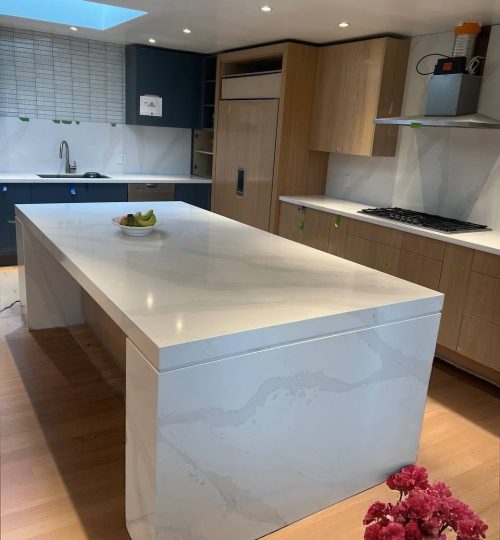 Calacatta Gold Quartz Countertop
