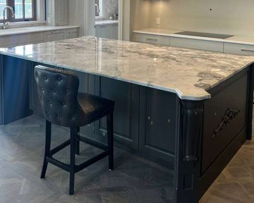 Classic main kitchen island