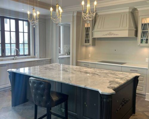 Classic main kitchen island